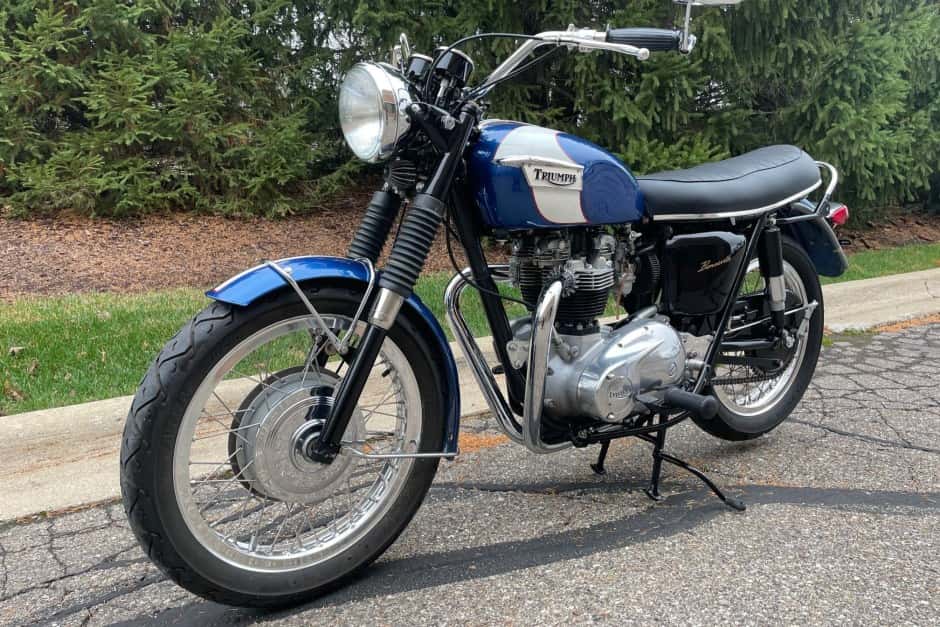 1970 Triumph Bonneville T120 sold for $6,600