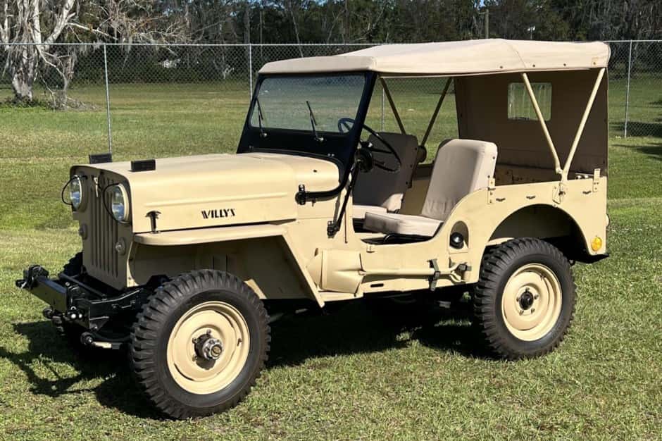 1953 Willys CJ-3B sold for $15,500