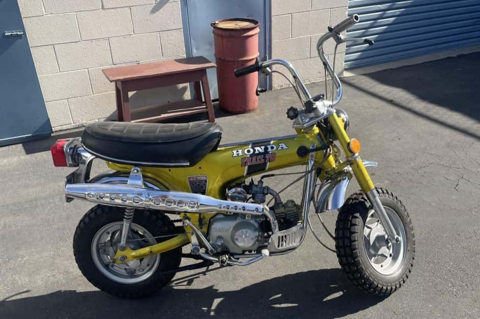 1973 Honda CT70 sold for $4,100