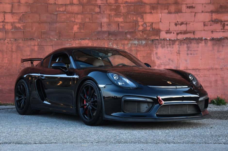 2016 Porsche Cayman GT4 sold for $80,500