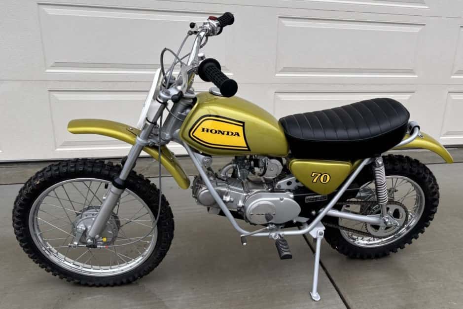 1972 Honda SL Motosport sold for $3,000