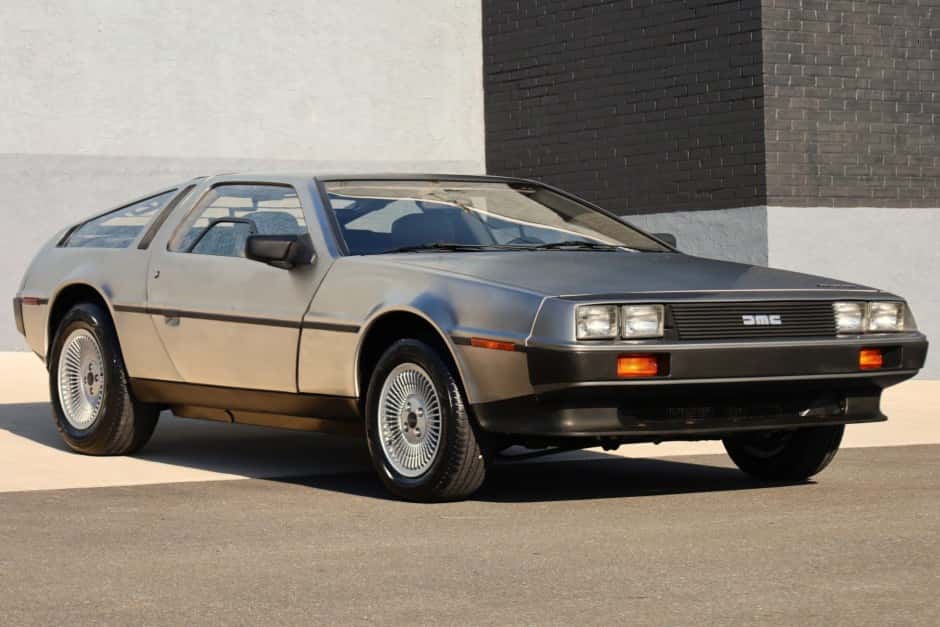 1983 DeLorean DMC-12 sold for $72,000