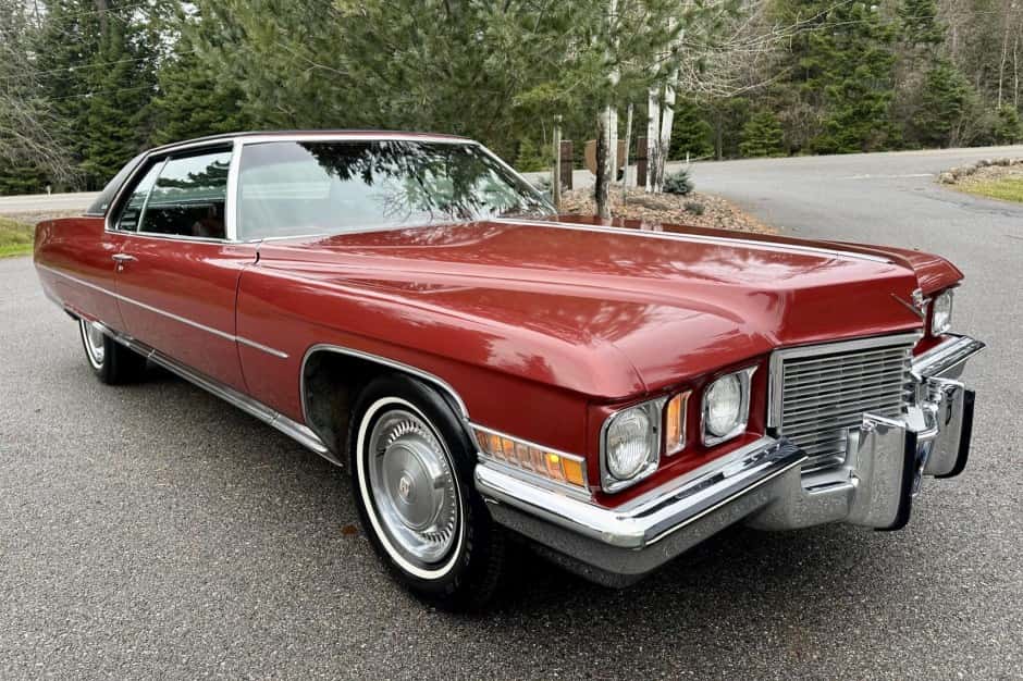 1972 Cadillac DeVille sold for $19,500