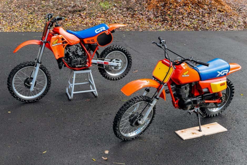 1984 Honda CR & CRF sold for $2,900