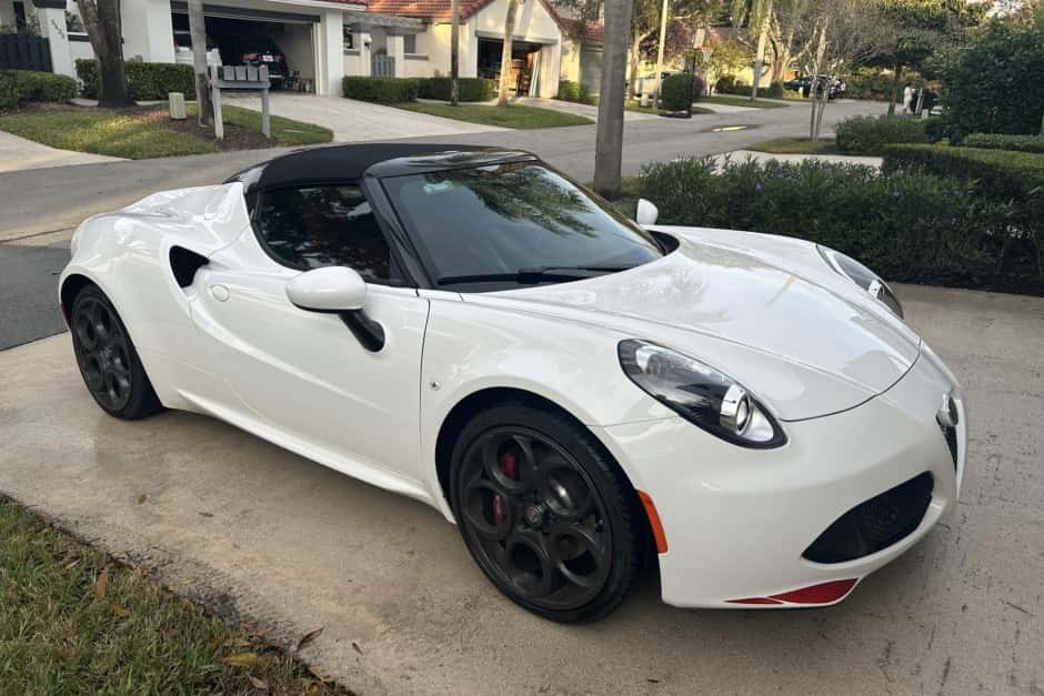 2020 Alfa Romeo 4C sold for $53,000