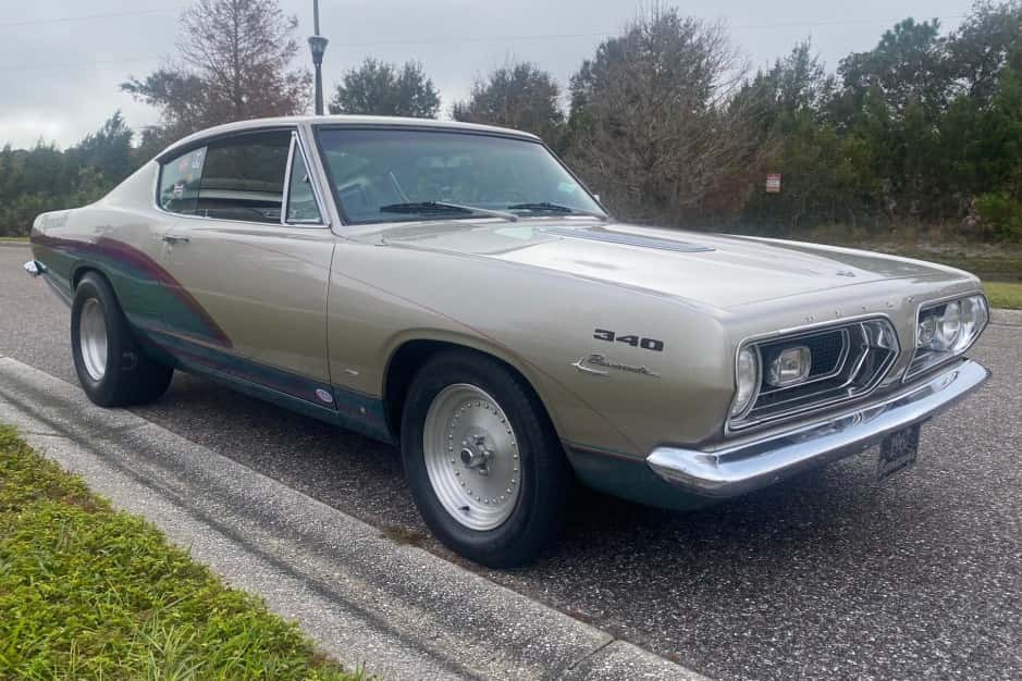 1967 Plymouth Barracuda sold for $18,500