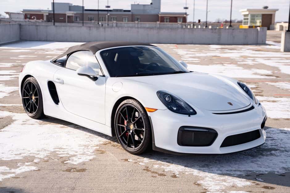 2016 Porsche 981 Boxster sold for $81,500