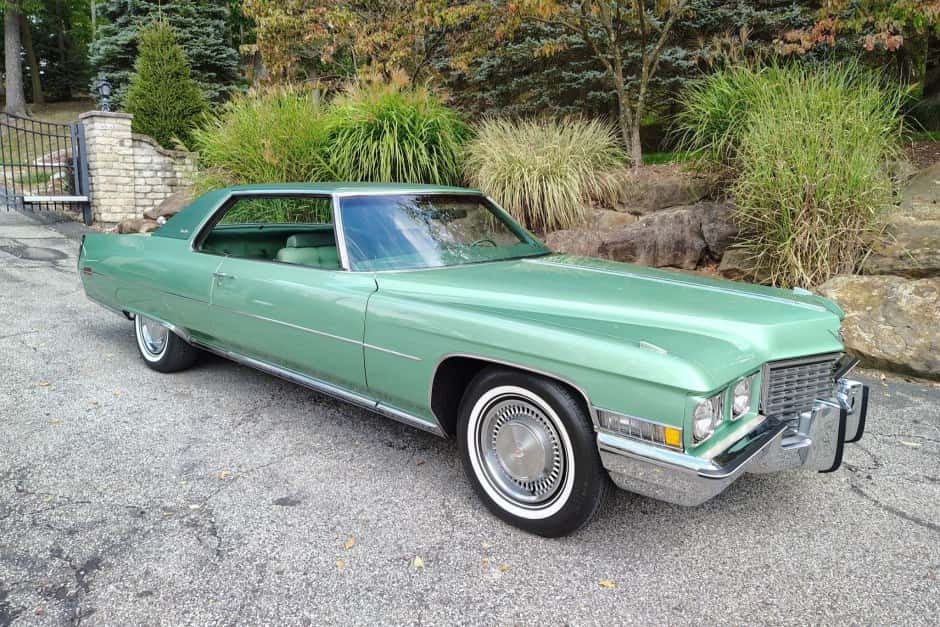 1972 Cadillac DeVille sold for $30,500