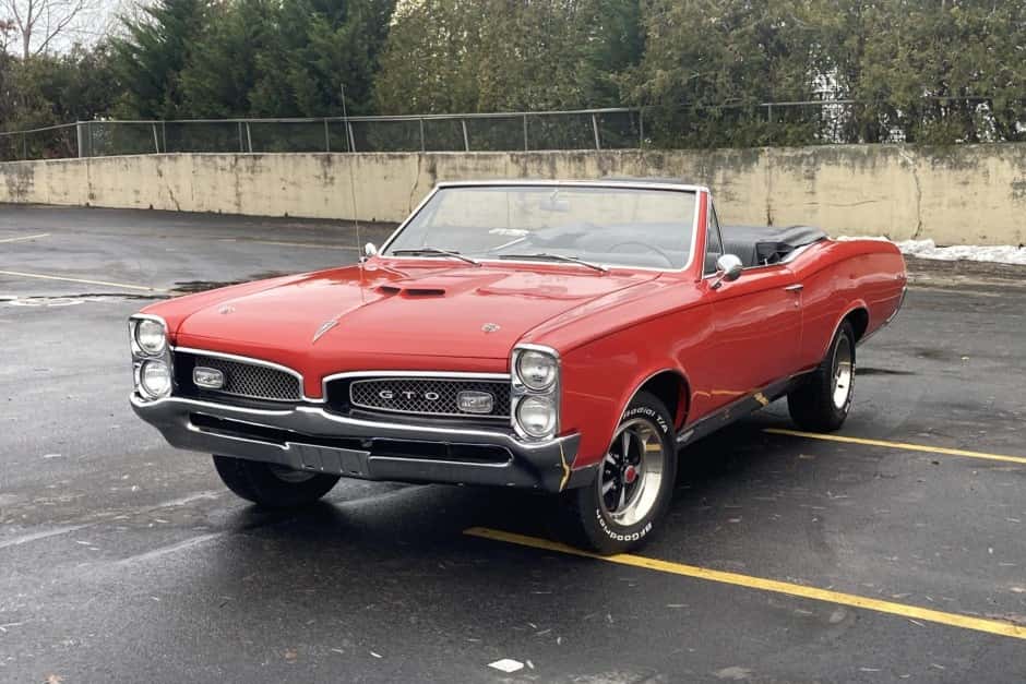 1967 Pontiac GTO sold for $47,250