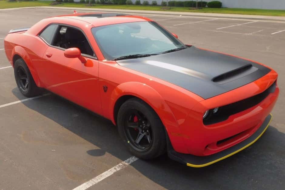 2018 Dodge Challenger SRT Demon & Super Stock sold for $106,000