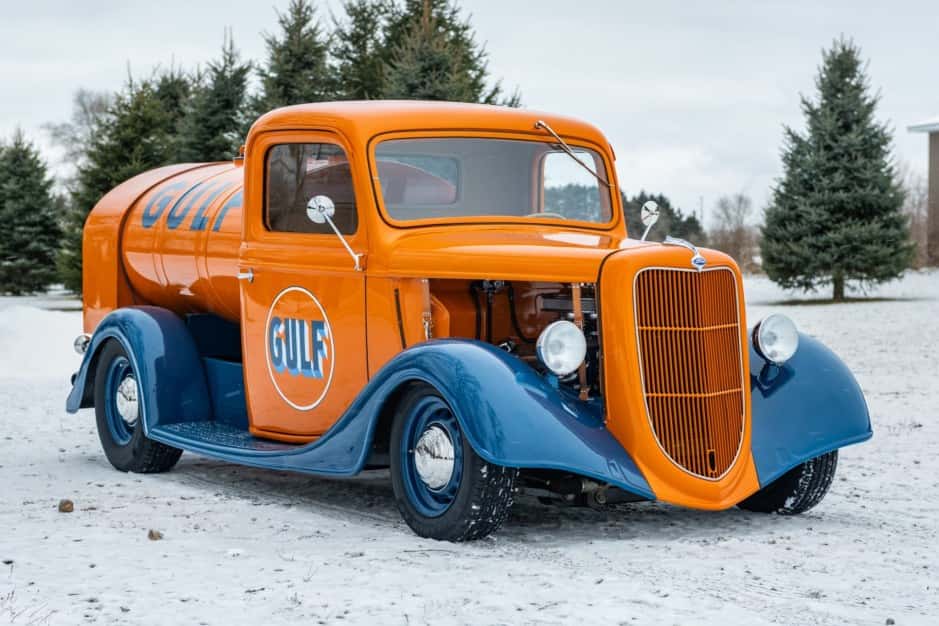 1936 Ford Pickup 1935-1936 sold for $47,500