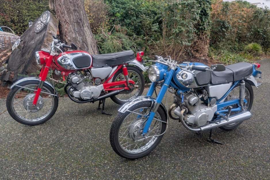 1965 Honda CB160 & CL160 sold for $3,500