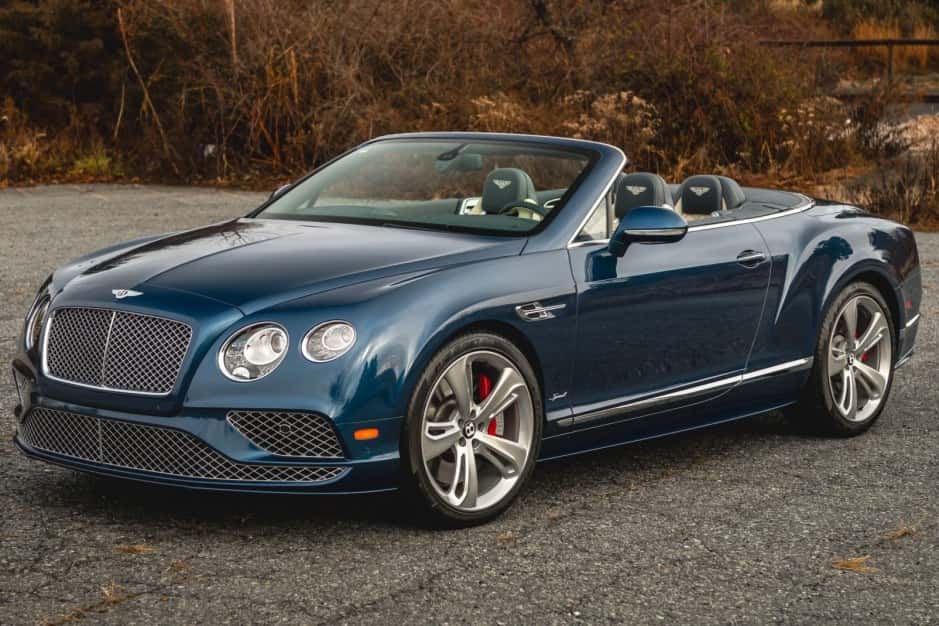 2016 Bentley Continental GT sold for $132,000