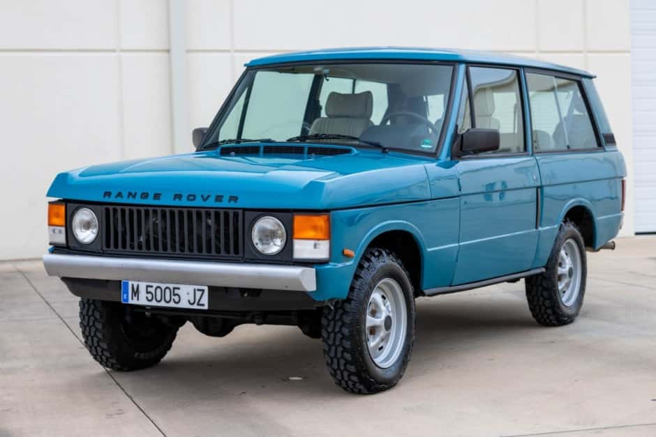 1989 Land Rover Range Rover Classic sold for $28,250