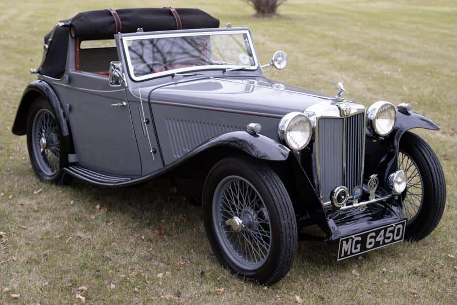 1939 MG  sold for $80,660