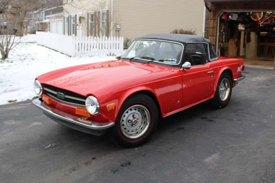 1974 Triumph TR6 sold for $14,503