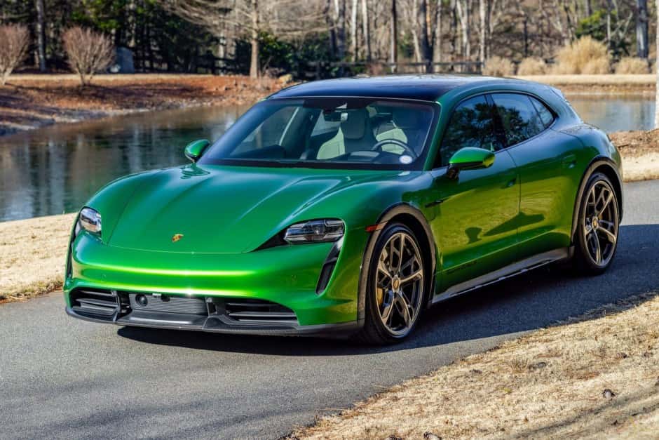 2022 Porsche Taycan sold for $96,500