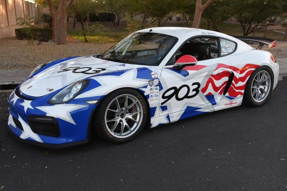 2016 Porsche Cayman GT4 sold for $100,000
