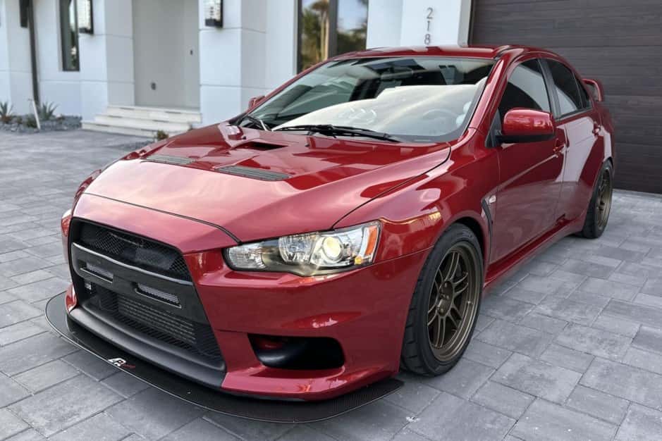 2008 Mitsubishi Lancer Evolution sold for $39,500