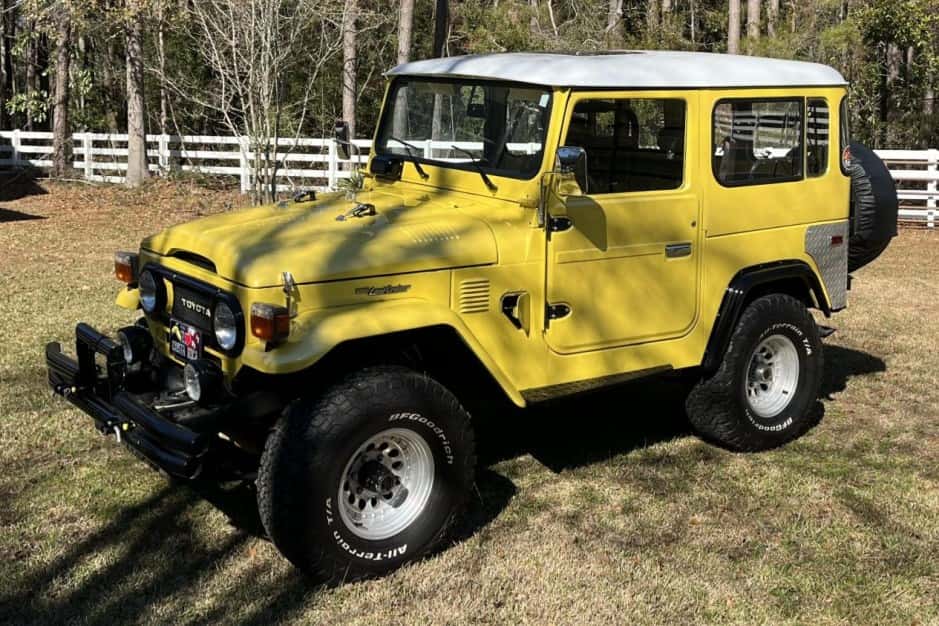 1978 Toyota Land Cruiser FJ40 sold for $38,750