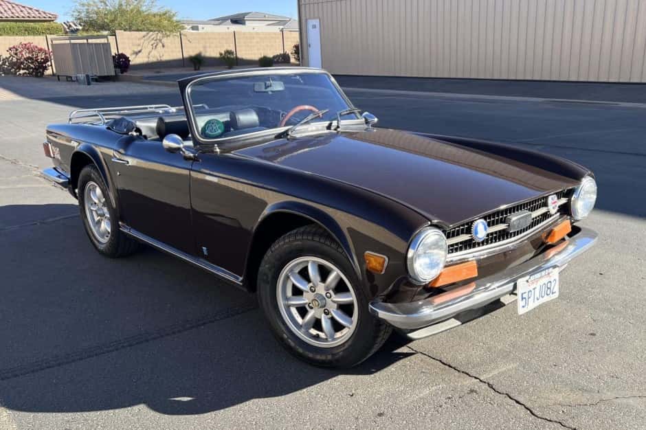 1973 Triumph TR6 sold for $17,500