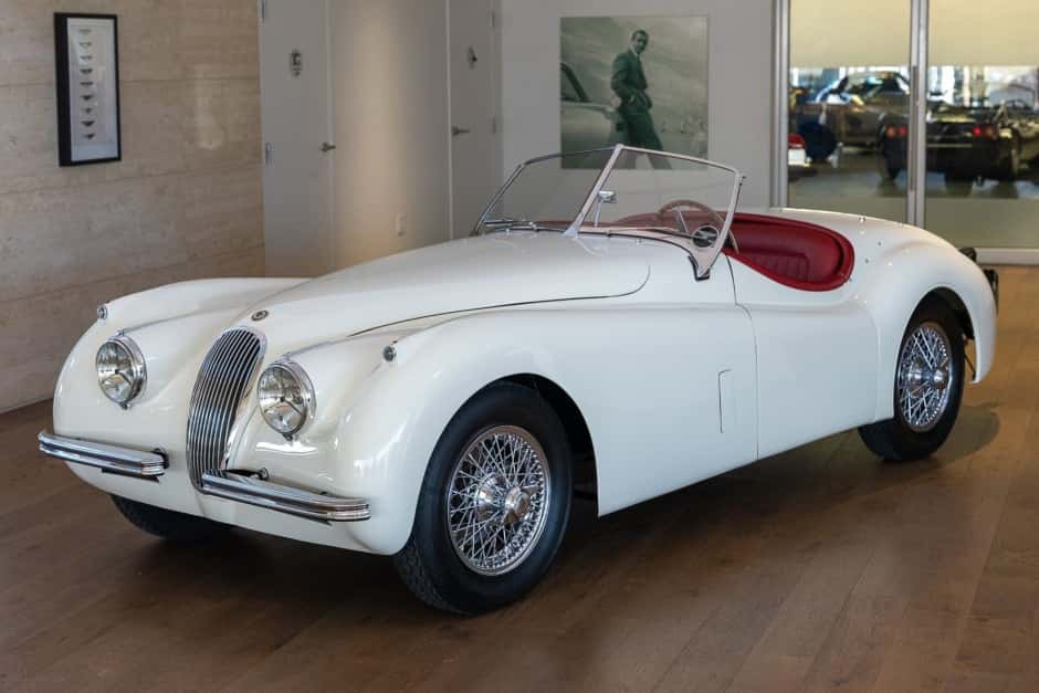 1954 Jaguar XK120 sold for $116,000