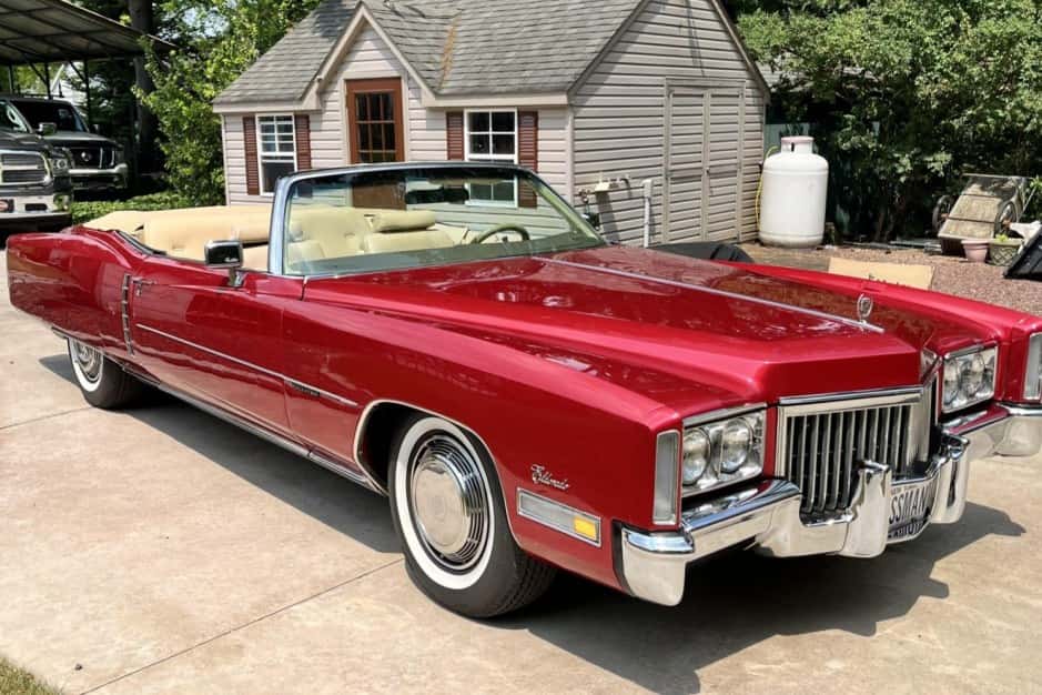 1972 Cadillac Eldorado (1971-1978) sold for $88,000
