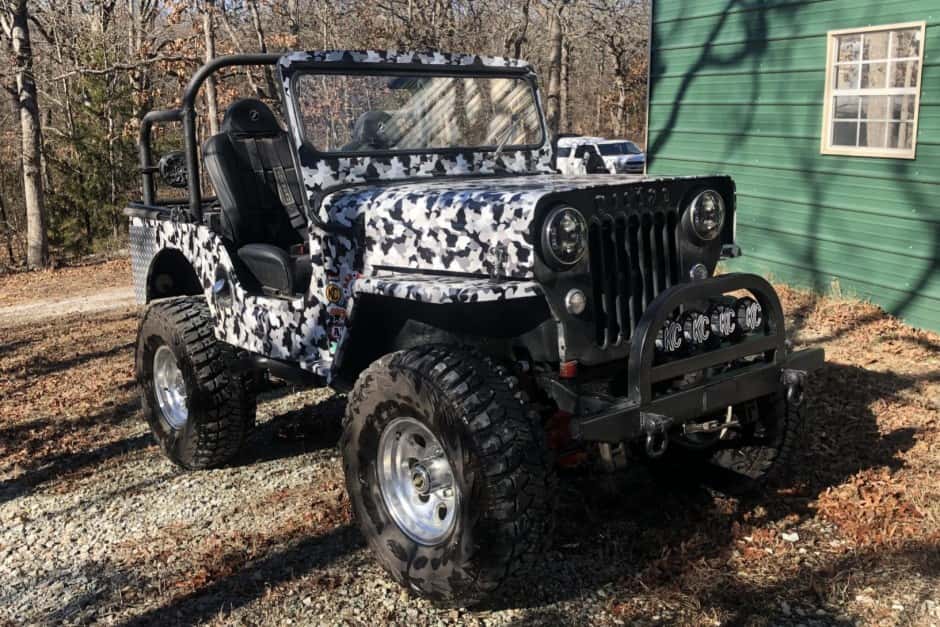 1954 Willys CJ-3B sold for $6,800