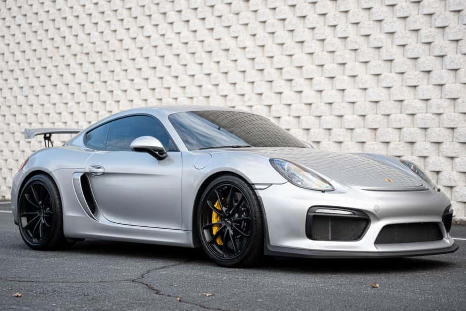 2016 Porsche Cayman GT4 sold for $85,500
