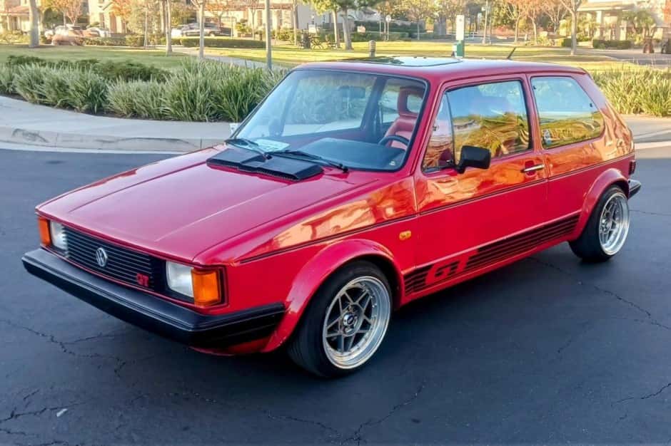 1984 Volkswagen GTI Mk1 sold for $6,700
