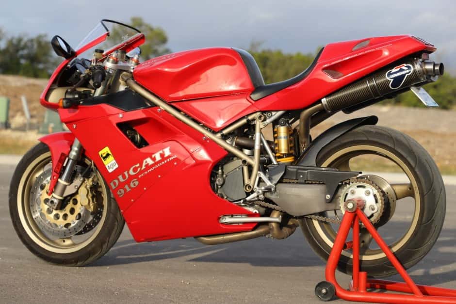 1997 Ducati 916 sold for $12,000