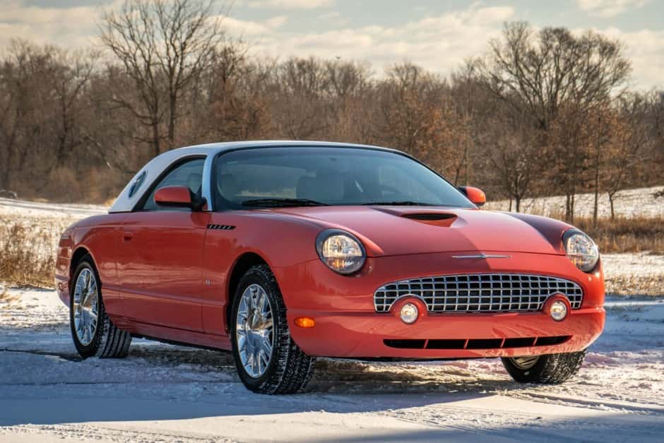 2003 Ford Thunderbird (2002-2005) sold for $34,000