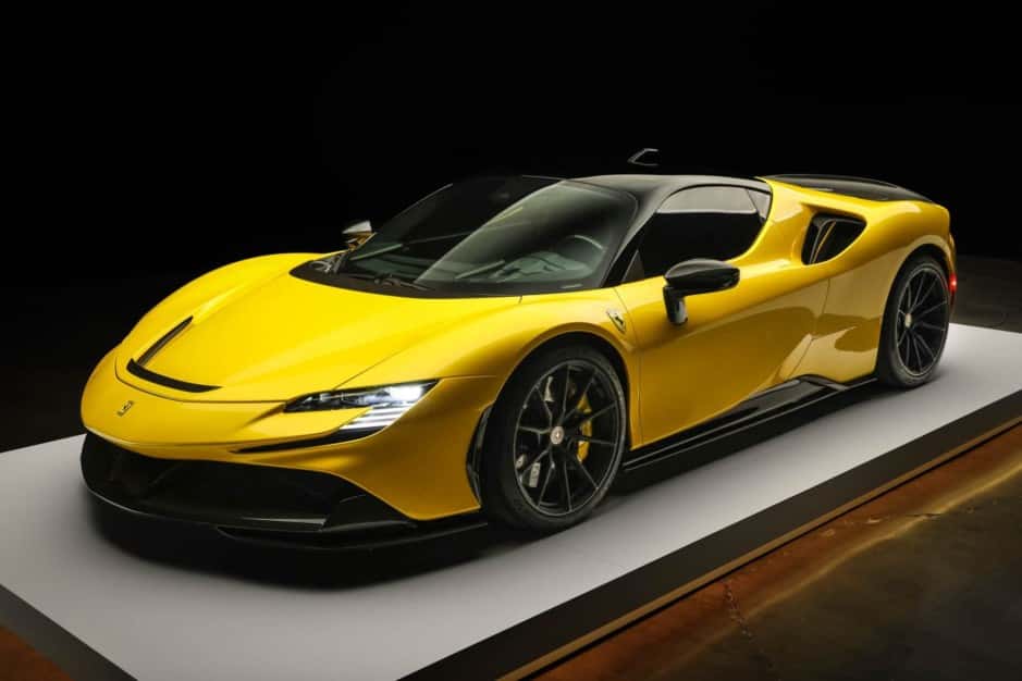 2021 Ferrari SF90 sold for $410,000