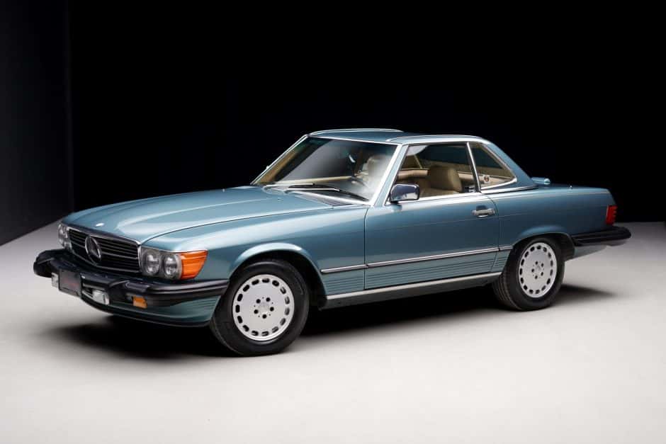 1988 Mercedes-Benz R107 SL sold for $31,500