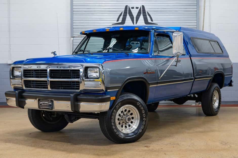 1992 Dodge Ram (1981-1993) sold for $28,250