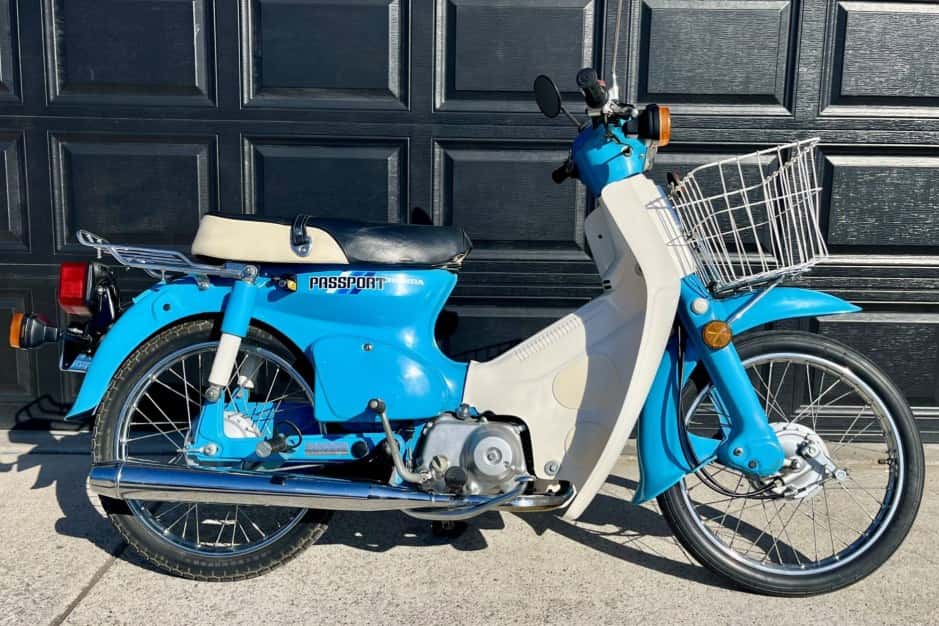 1982 Honda Step-Through Scooter sold for $1,600