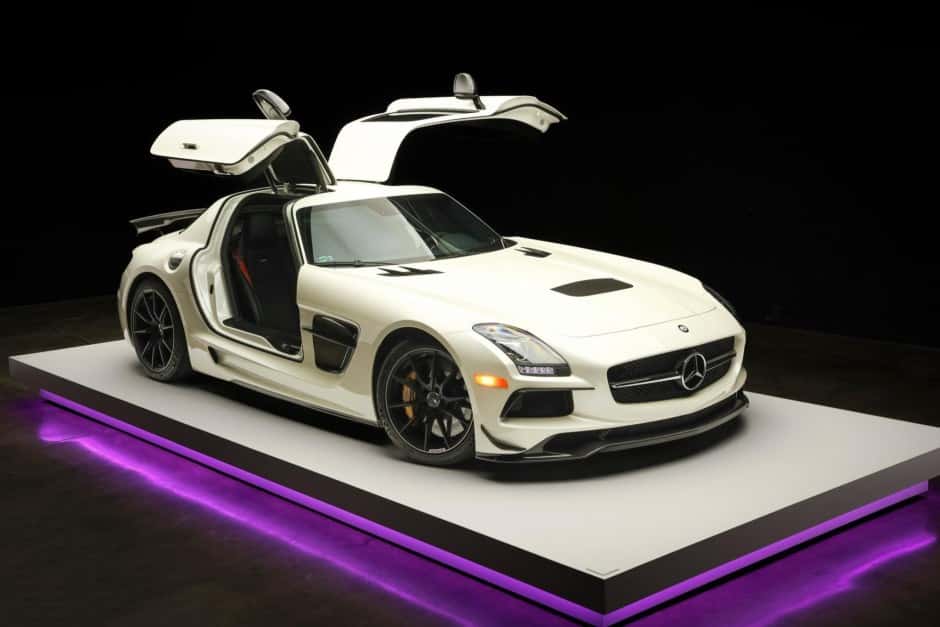 2014 Mercedes-Benz SLS AMG sold for $595,000
