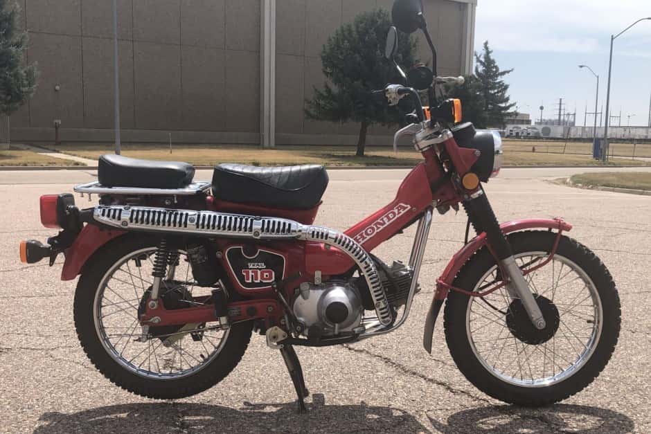1986 Honda CT110 sold for $2,200