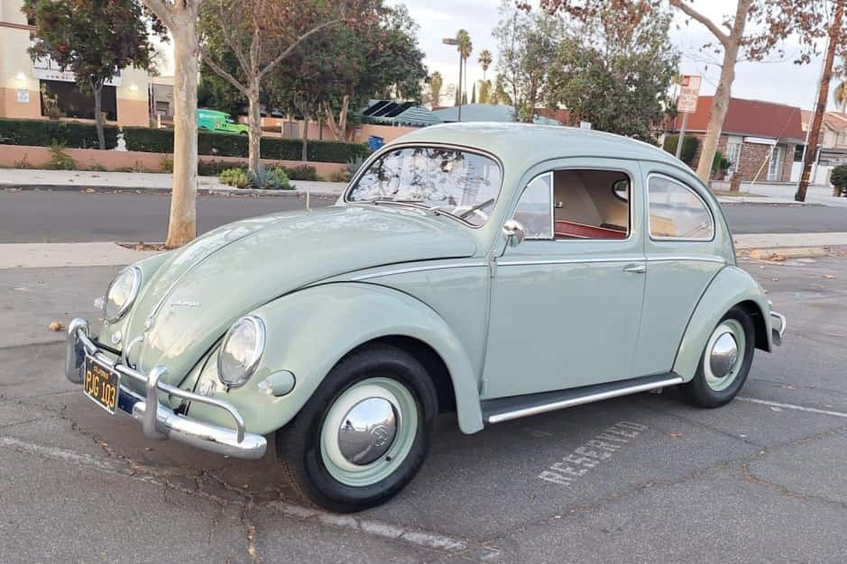 1956 Volkswagen Beetle (Oval Window) sold for $17,750