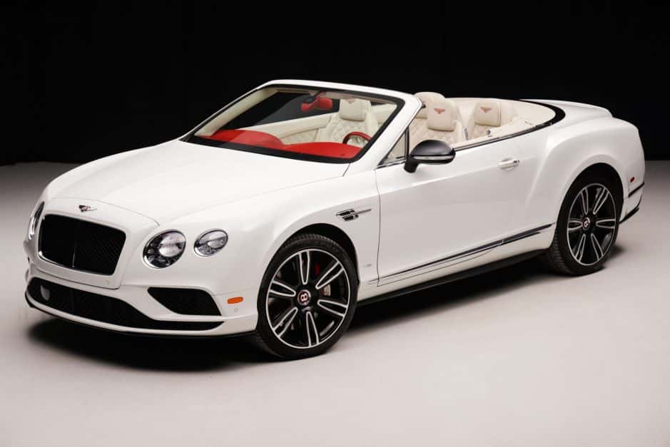 2016 Bentley Continental GT sold for $95,000