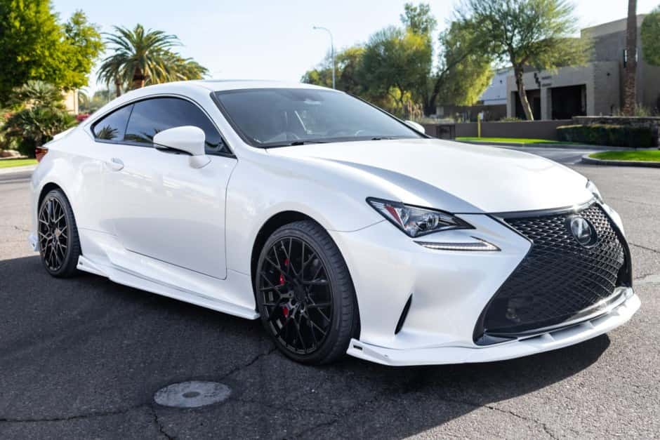 2018 Lexus RC sold for $23,250