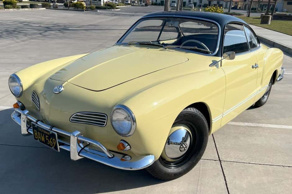 1963 Volkswagen Karmann Ghia sold for $15,250