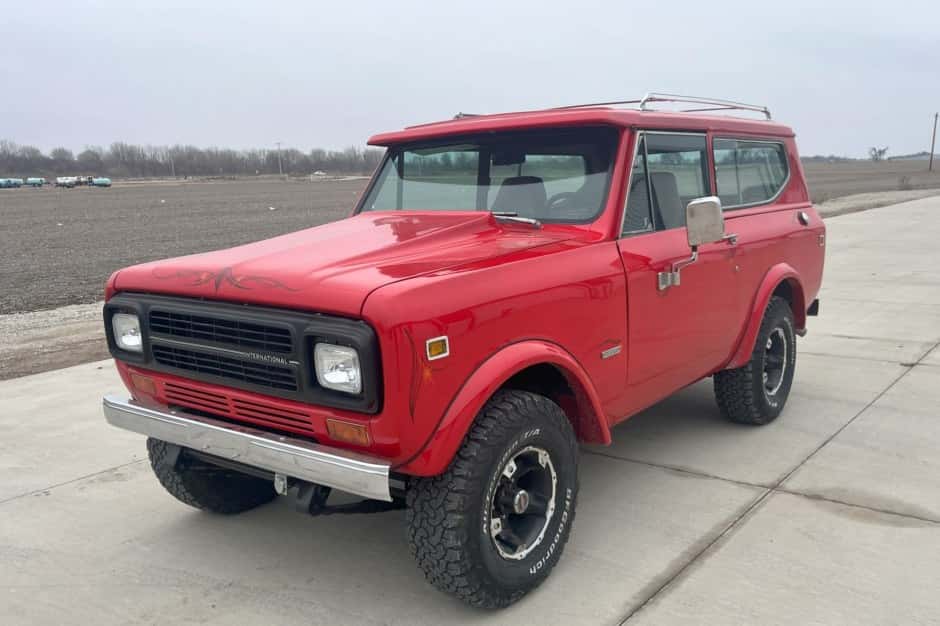 1980 International Harvester Scout sold for $42,000