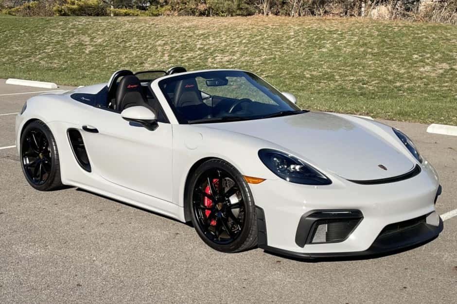 2021 Porsche 982 718 Boxster sold for $110,000