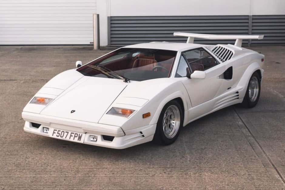 1989 Lamborghini Countach sold for £350,000