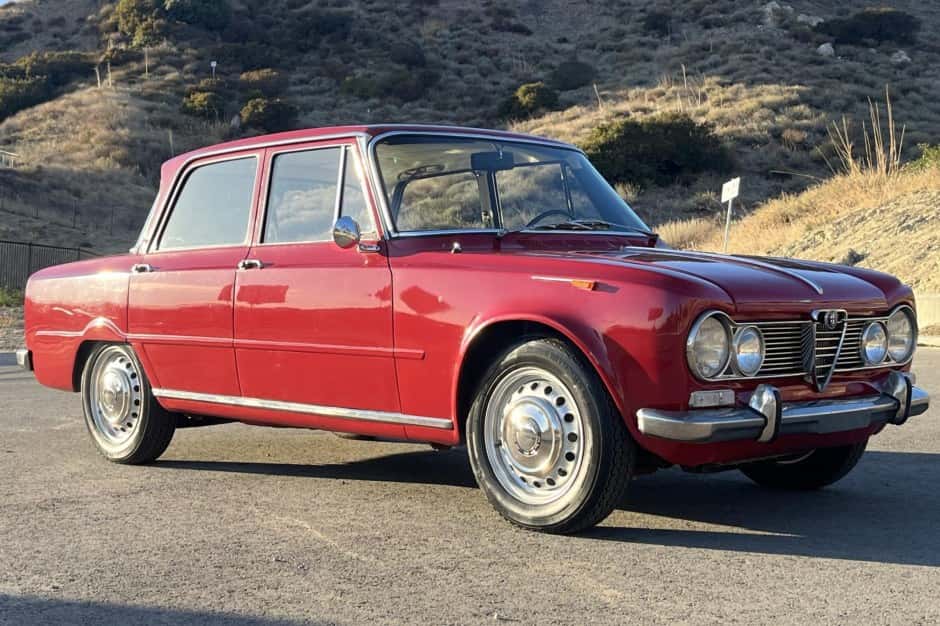 1967 Alfa Romeo 105 Series Sedan sold for $28,500