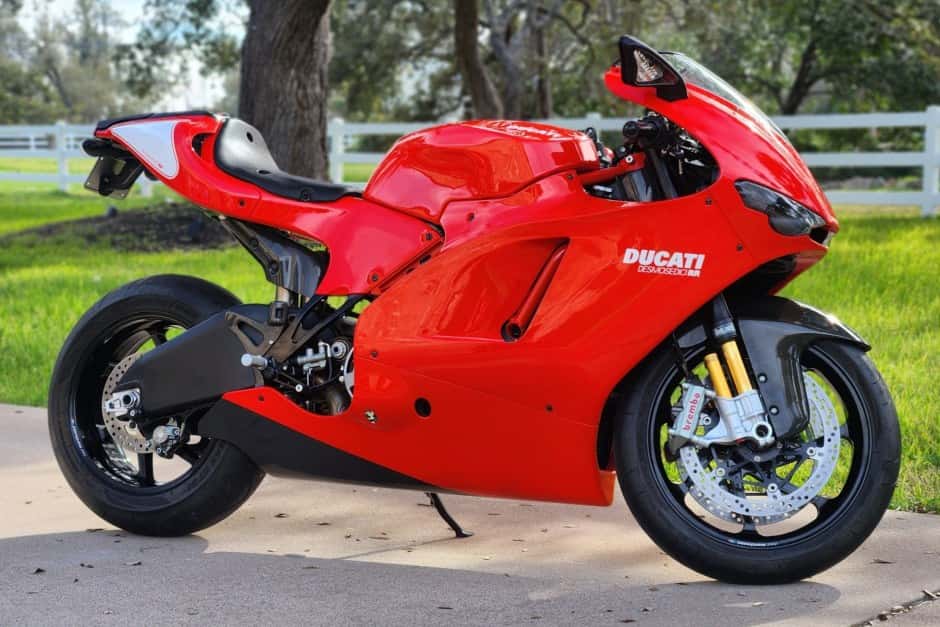 2008 Ducati Desmosedici sold for $69,500