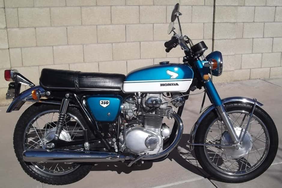1970 Honda CB350 & CL350 sold for $7,350