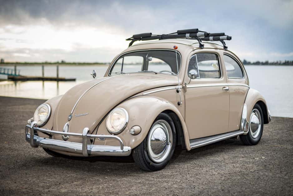 1956 Volkswagen Beetle (Oval Window) sold for $19,750
