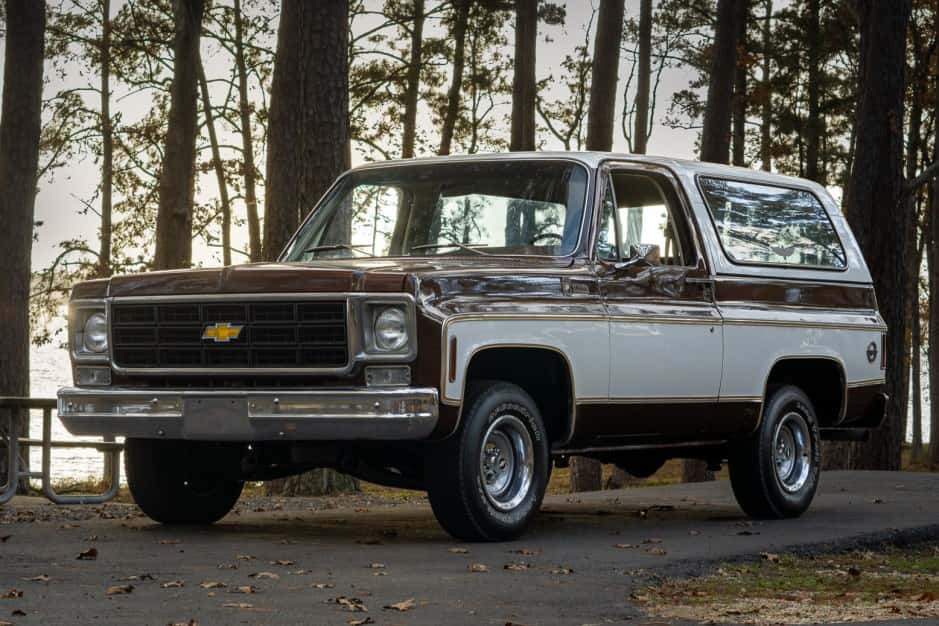 1977 Chevrolet K5 Blazer 1973-1991 sold for $22,250